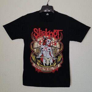 New "Slipknot Prepare For Hell Tour" Unisex Silkscreen T-Shirt Small–3XL